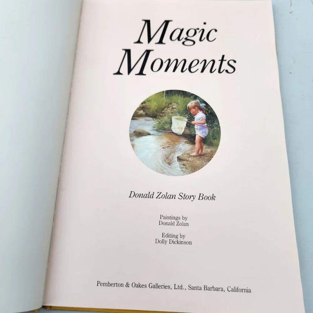 Magic moments Donald Zolan story book 1988‎ Children's Rhyme Book 9780961307028